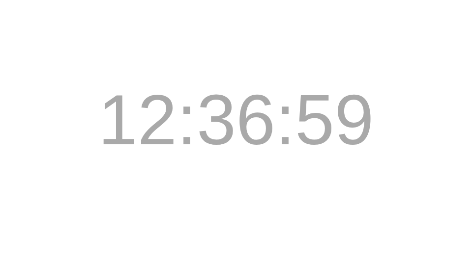 timer のスクリーンショット
